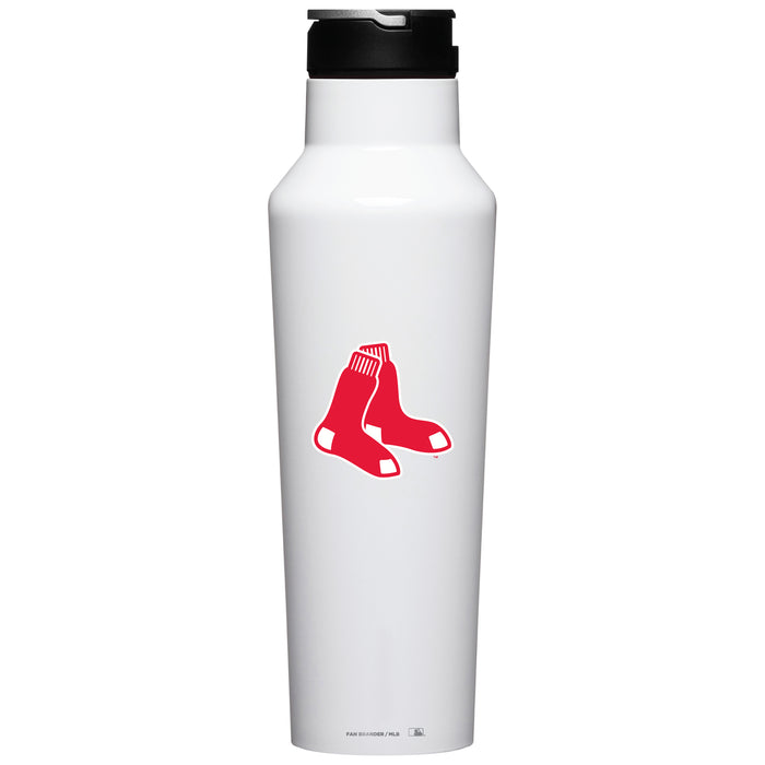 Corkcicle Insulated Canteen Water Bottle with Boston Red Sox Secondary Logo