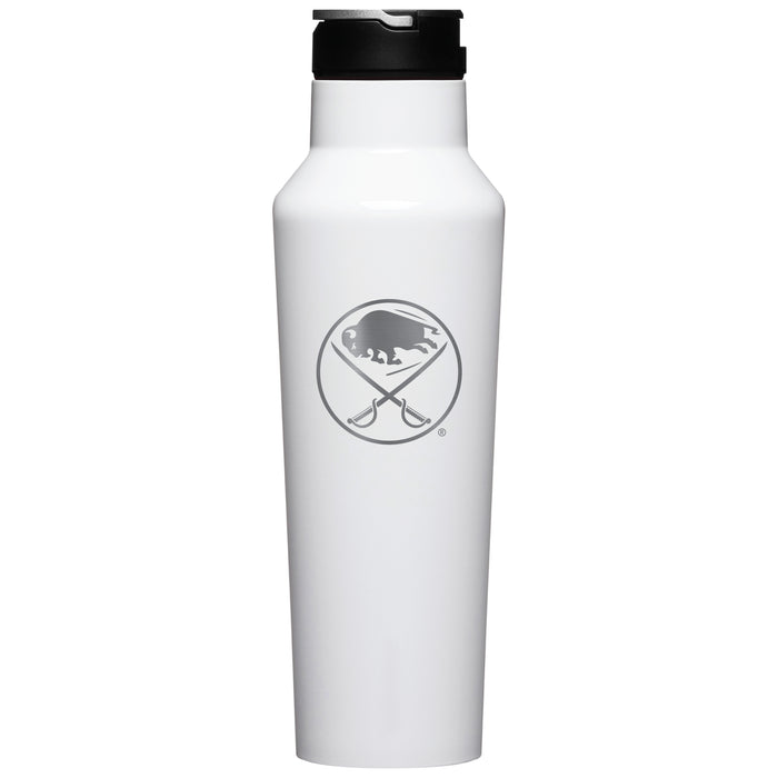 Corkcicle Insulated Canteen Water Bottle with Buffalo Sabres Primary Logo