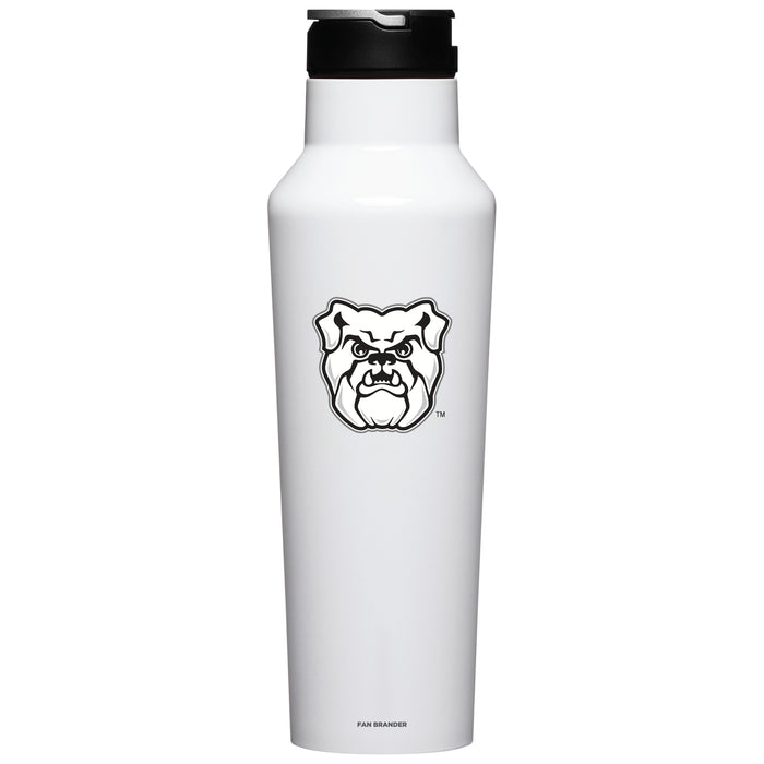 Corkcicle Insulated Canteen Water Bottle with Butler Bulldogs Primary Logo