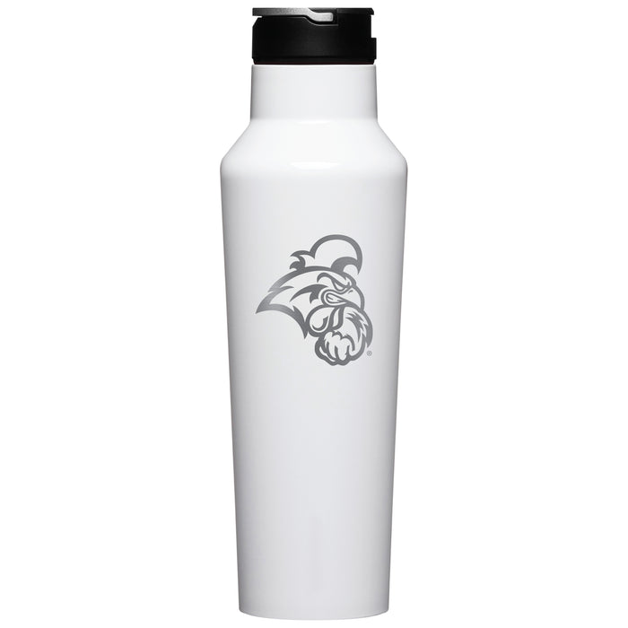 Corkcicle Insulated Sport Canteen Water Bottle with Coastal Carolina Univ Chanticleers Primary Logo