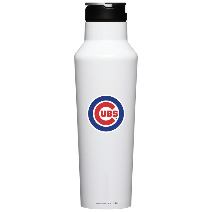 Corkcicle Insulated Canteen Water Bottle with Chicago Cubs Primary Logo