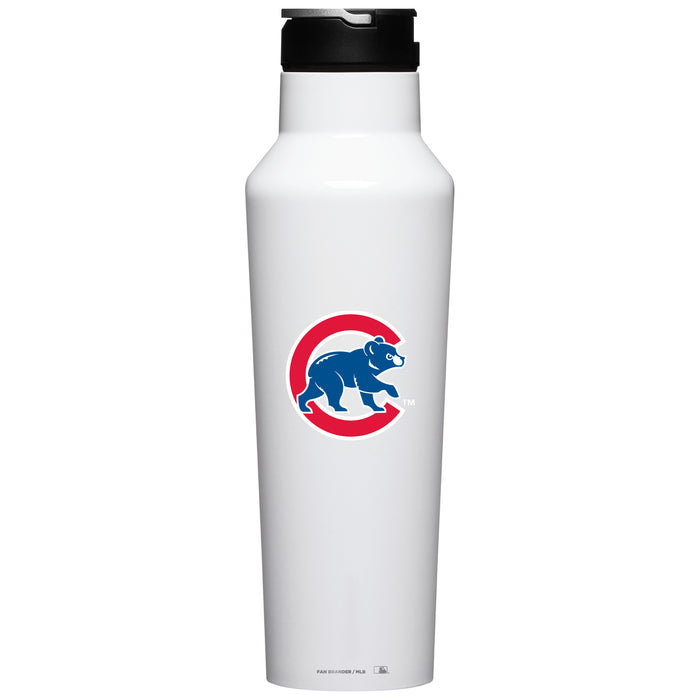 Corkcicle Insulated Canteen Water Bottle with Chicago Cubs Secondary Logo