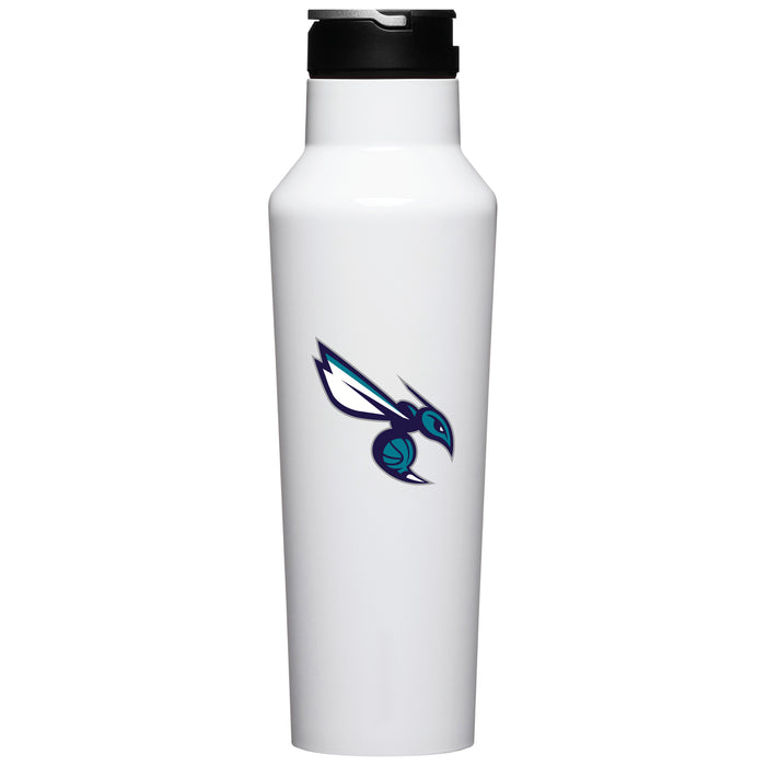 Corkcicle Insulated Canteen Water Bottle with Charlotte Hornets Secondary Logo