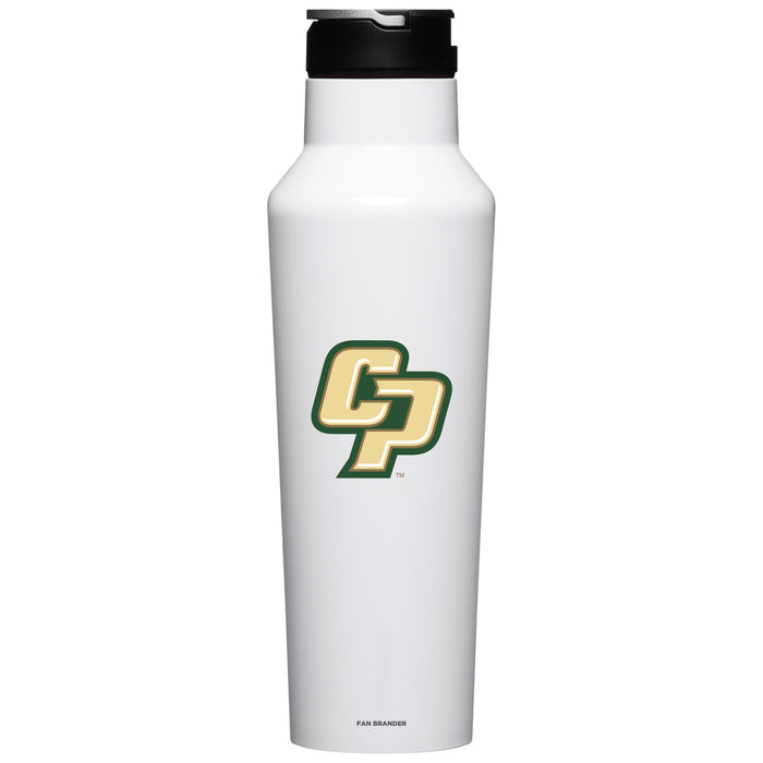 Corkcicle Insulated Canteen Water Bottle with Cal Poly Mustangs Secondary Logo