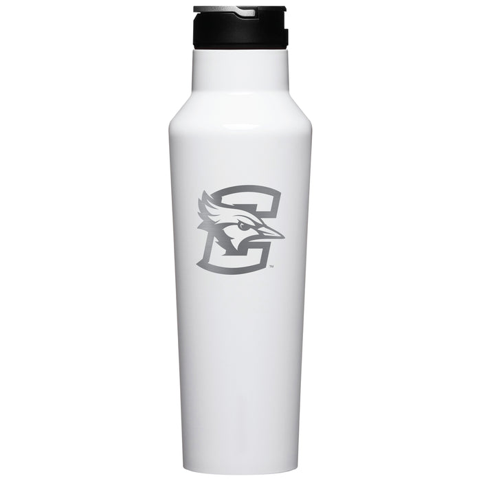 Corkcicle Insulated Sport Canteen Water Bottle with Creighton University Bluejays Primary Logo