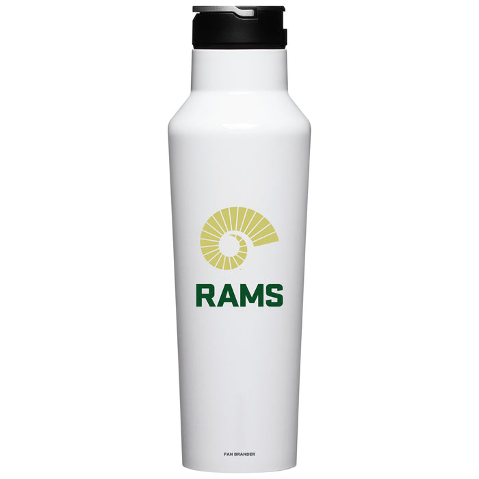 Corkcicle Insulated Canteen Water Bottle with Colorado State Rams Secondary Logo