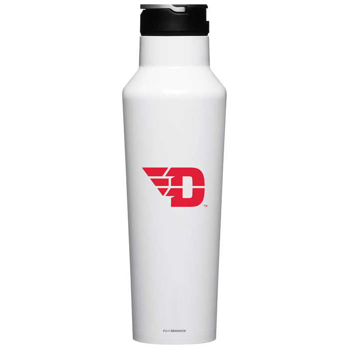 Corkcicle Insulated Canteen Water Bottle with Dayton Flyers Primary Logo