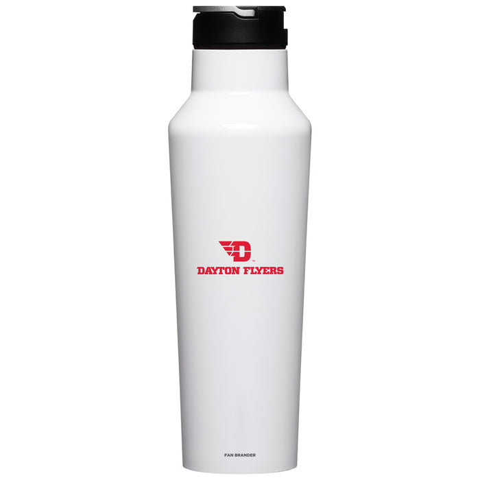 Corkcicle Insulated Canteen Water Bottle with Dayton Flyers Secondary Logo