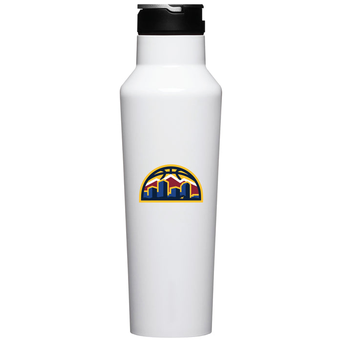 Corkcicle Insulated Canteen Water Bottle with Denver Nuggets Secondary Logo