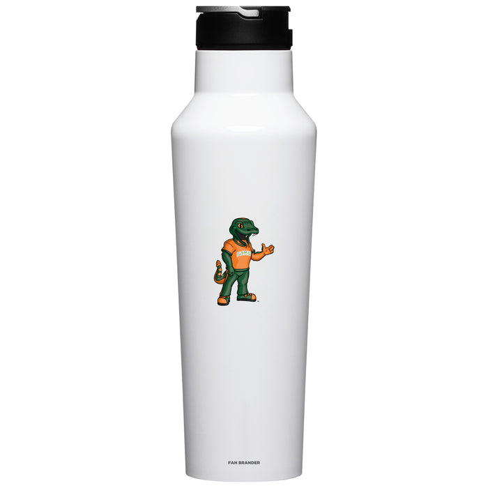 Corkcicle Insulated Canteen Water Bottle with Florida A&M Rattlers Secondary Logo