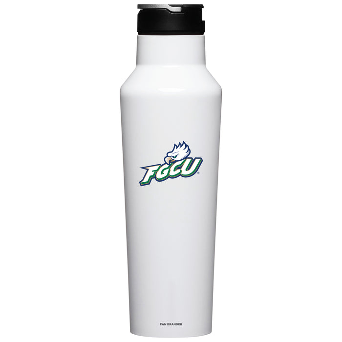 Corkcicle Insulated Canteen Water Bottle with Florida Gulf Coast Eagles Primary Logo