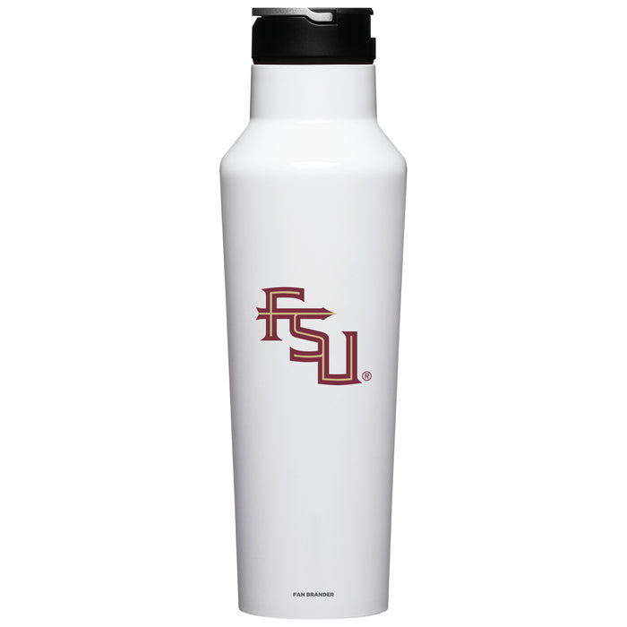 Corkcicle Insulated Canteen Water Bottle with Florida State Seminoles Secondary Logo
