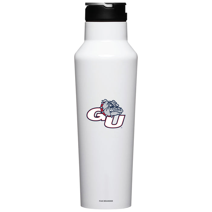 Corkcicle Insulated Canteen Water Bottle with Gonzaga Bulldogs Secondary Logo
