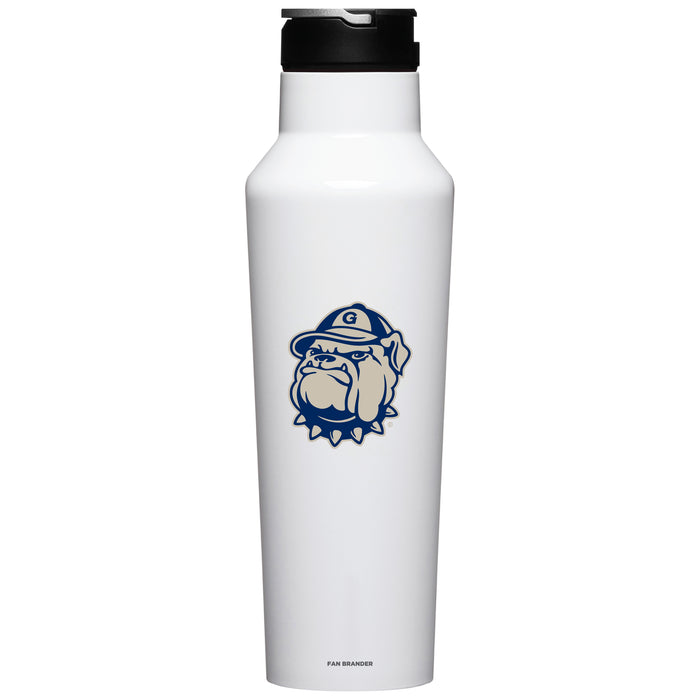 Corkcicle Insulated Canteen Water Bottle with Georgetown Hoyas Secondary Logo