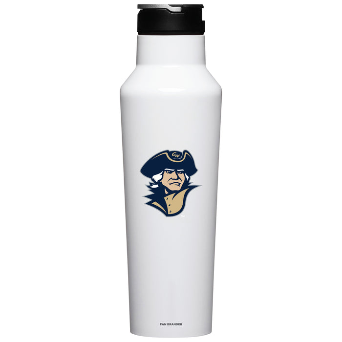 Corkcicle Insulated Canteen Water Bottle with George Washington Colonials Secondary Logo
