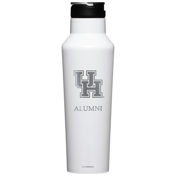 Corkcicle Insulated Canteen Water Bottle with Houston Cougars Alumni Primary Logo