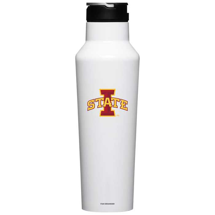 Corkcicle Insulated Canteen Water Bottle with Iowa State Cyclones Primary Logo