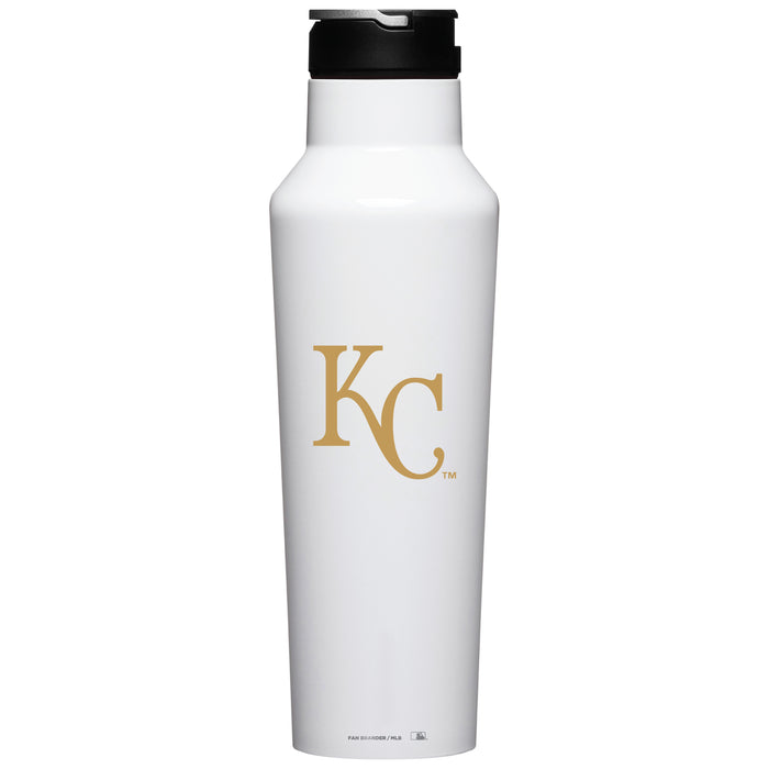 Corkcicle Insulated Canteen Water Bottle with Kansas City Royals Primary Logo