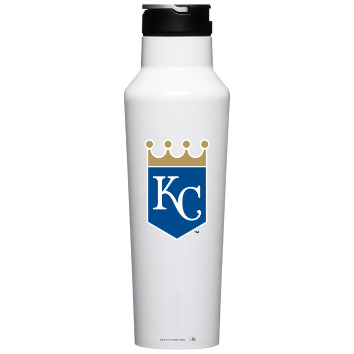 Corkcicle Insulated Canteen Water Bottle with Kansas City Royals Secondary Logo