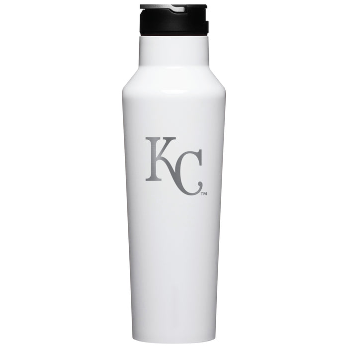 Corkcicle Insulated Canteen Water Bottle with Kansas City Royals Primary Logo