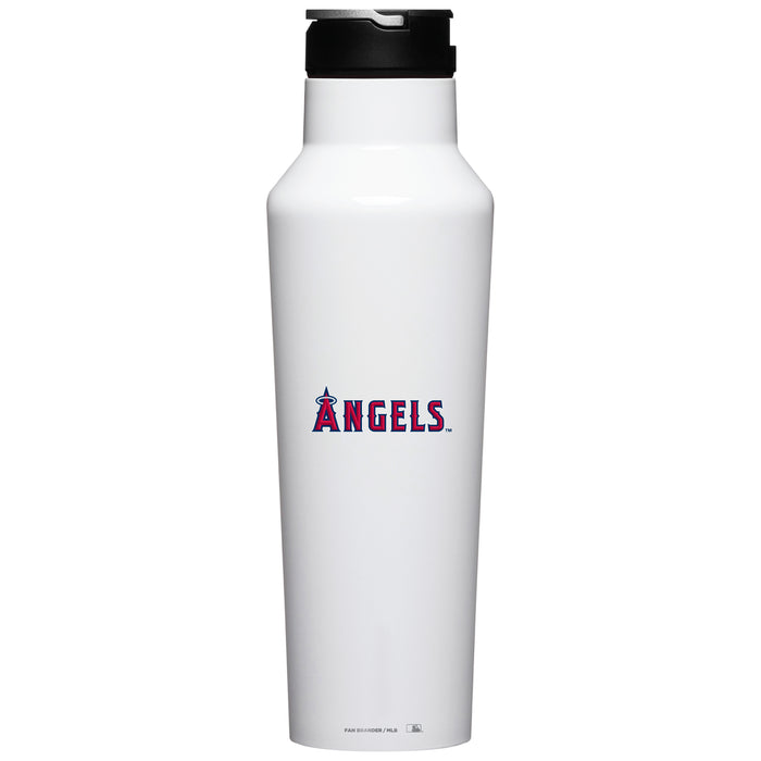 Corkcicle Insulated Canteen Water Bottle with Los Angeles Angels Secondary Logo