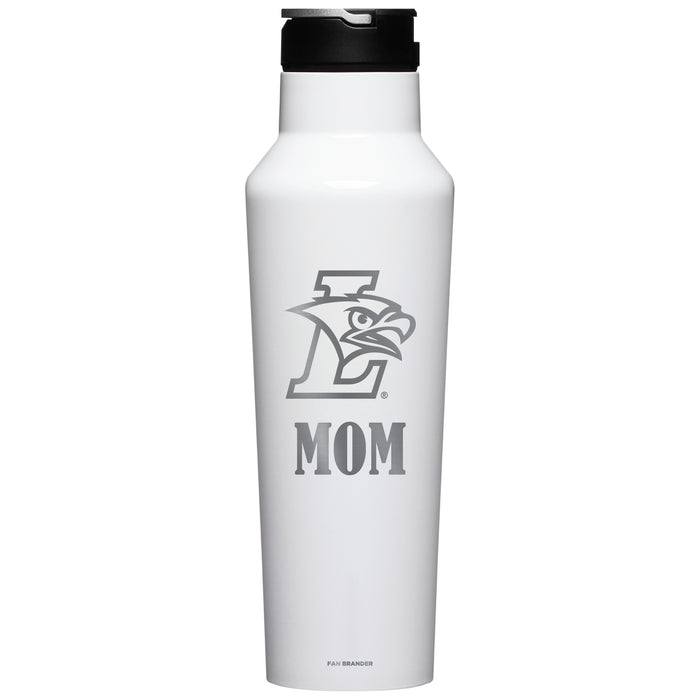 Corkcicle Insulated Canteen Water Bottle with Lehigh Mountain Hawks Mom Primary Logo