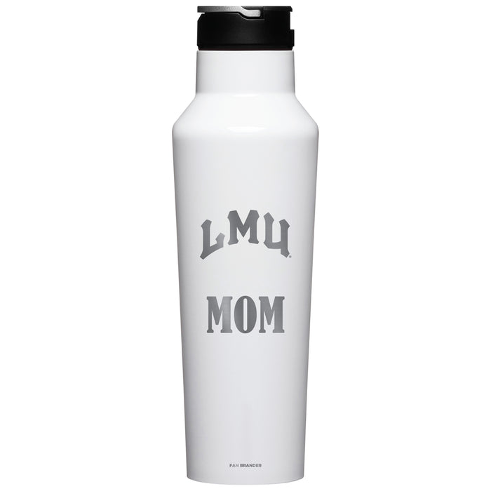 Corkcicle Insulated Canteen Water Bottle with Loyola Marymount University Lions Mom Primary Logo