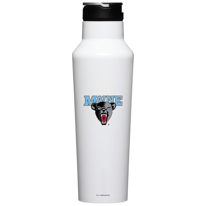 Corkcicle Insulated Canteen Water Bottle with Maine Black Bears Primary Logo