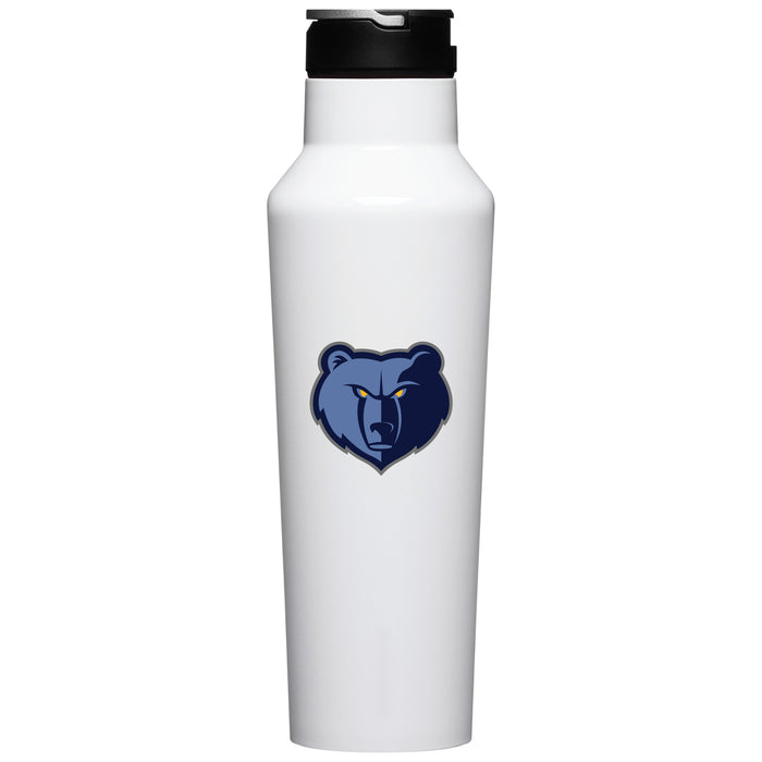 Corkcicle Insulated Canteen Water Bottle with Memphis Grizzlies Primary Logo