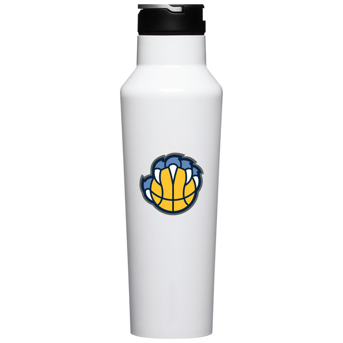 Corkcicle Insulated Canteen Water Bottle with Memphis Grizzlies Secondary Logo