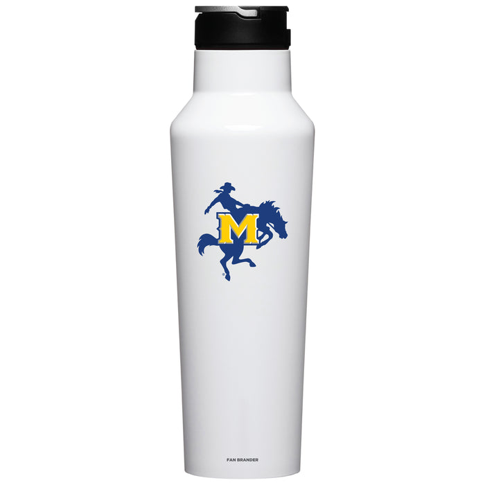 Corkcicle Insulated Canteen Water Bottle with McNeese State Cowboys Primary Logo