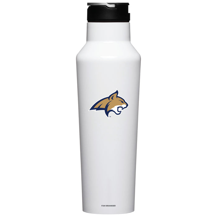 Corkcicle Insulated Canteen Water Bottle with Montana State Bobcats Primary Logo