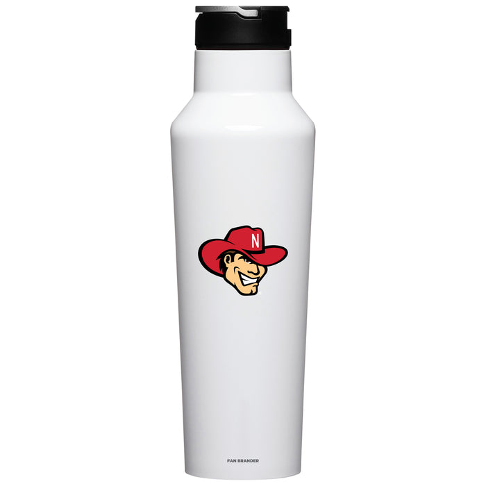 Corkcicle Insulated Canteen Water Bottle with Nebraska Cornhuskers Secondary Logo