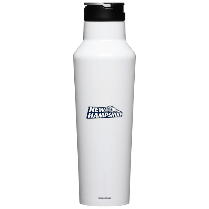 Corkcicle Insulated Canteen Water Bottle with New Hampshire Wildcats Secondary Logo