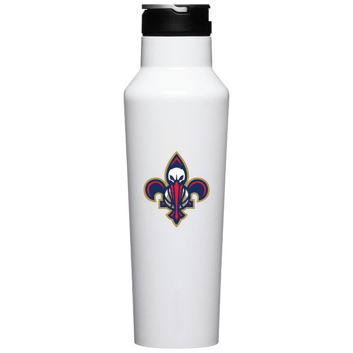 Corkcicle Insulated Canteen Water Bottle with New Orleans Pelicans Secondary Logo