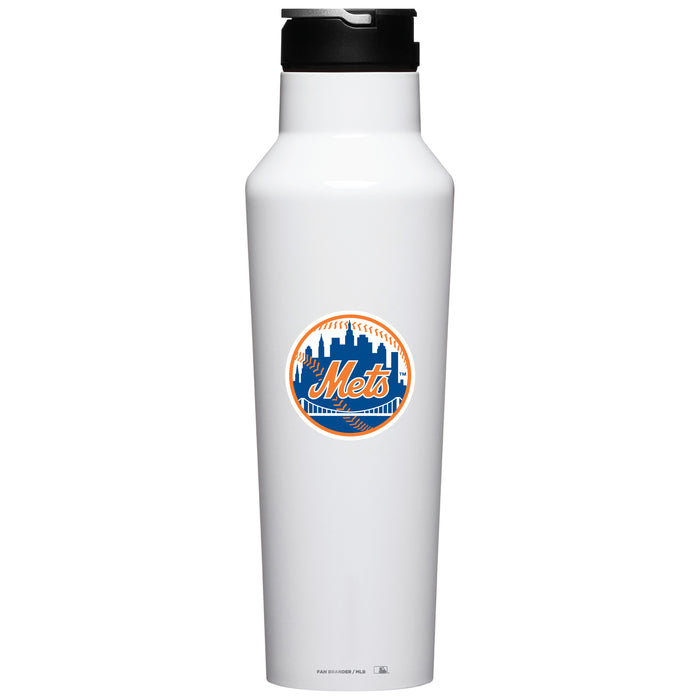 Corkcicle Insulated Canteen Water Bottle with New York Mets Secondary Logo