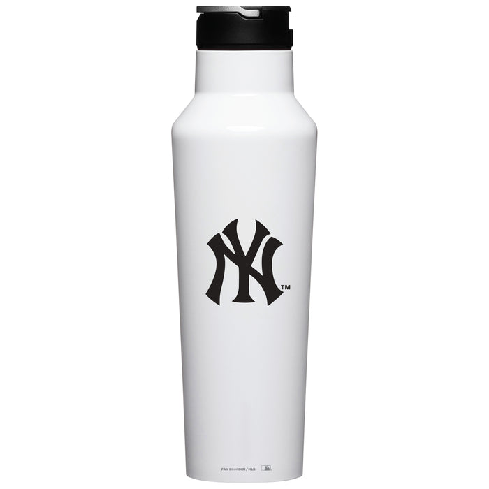 Corkcicle Insulated Canteen Water Bottle with New York Yankees Primary Logo