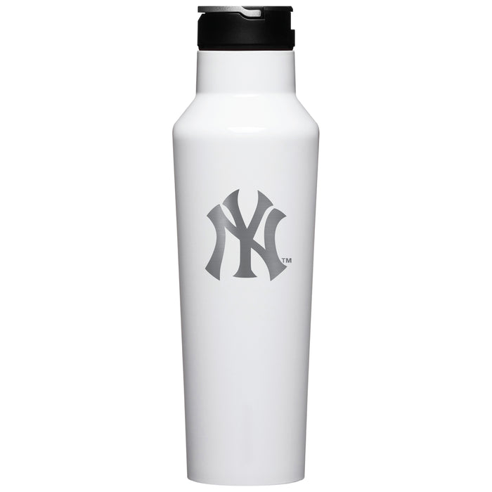 Corkcicle Insulated Canteen Water Bottle with New York Yankees Primary Logo