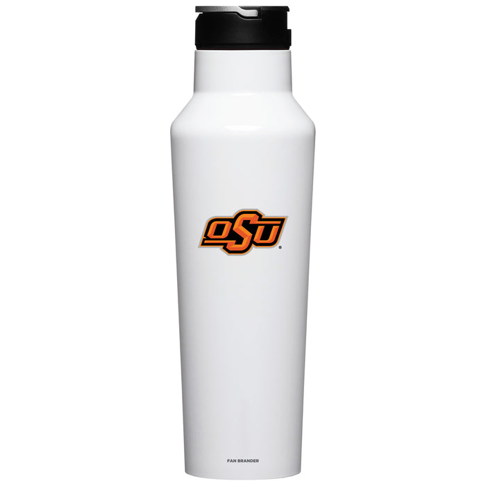 Corkcicle Insulated Canteen Water Bottle with Oklahoma State Cowboys Primary Logo