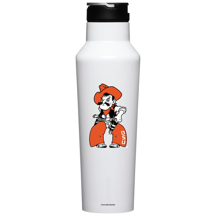 Corkcicle Insulated Canteen Water Bottle with Oklahoma State Cowboys Secondary Logo