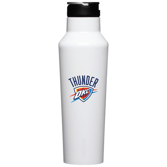 Corkcicle Insulated Canteen Water Bottle with Oklahoma City Thunder Primary Logo