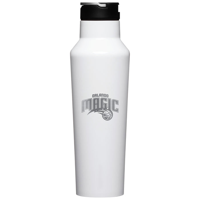 Corkcicle Insulated Canteen Water Bottle with Orlando Magic Etched Primary Logo