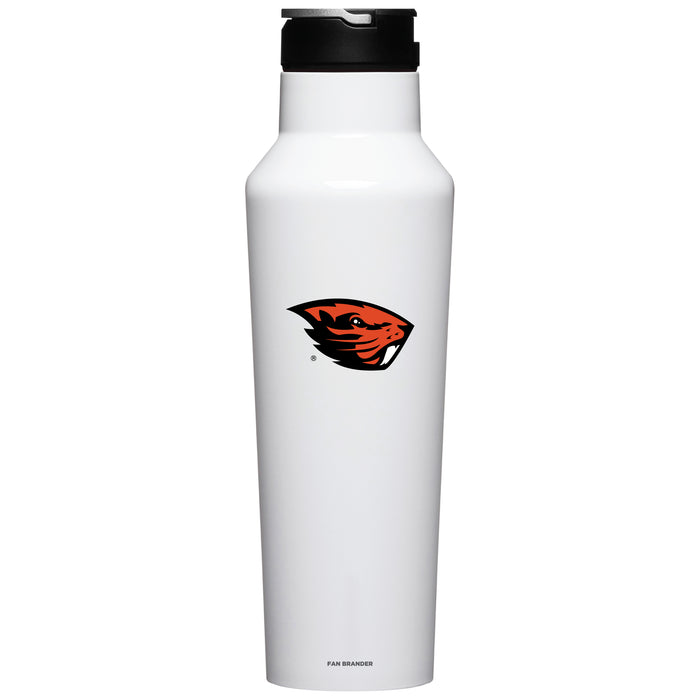 Corkcicle Insulated Canteen Water Bottle with Oregon State Beavers Primary Logo