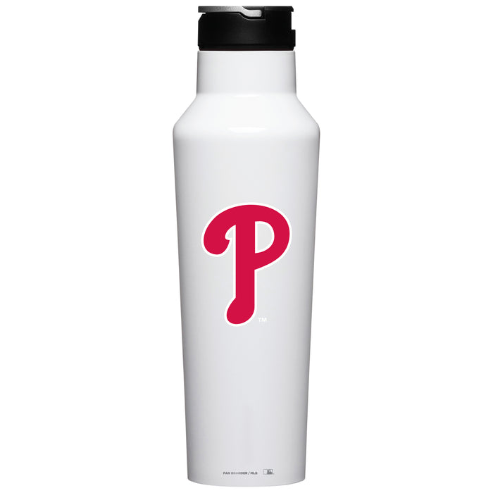 Corkcicle Insulated Canteen Water Bottle with Philadelphia Phillies Secondary Logo