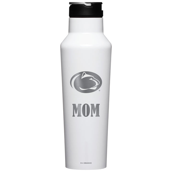 Corkcicle Insulated Canteen Water Bottle with Penn State Nittany Lions Mom Primary Logo