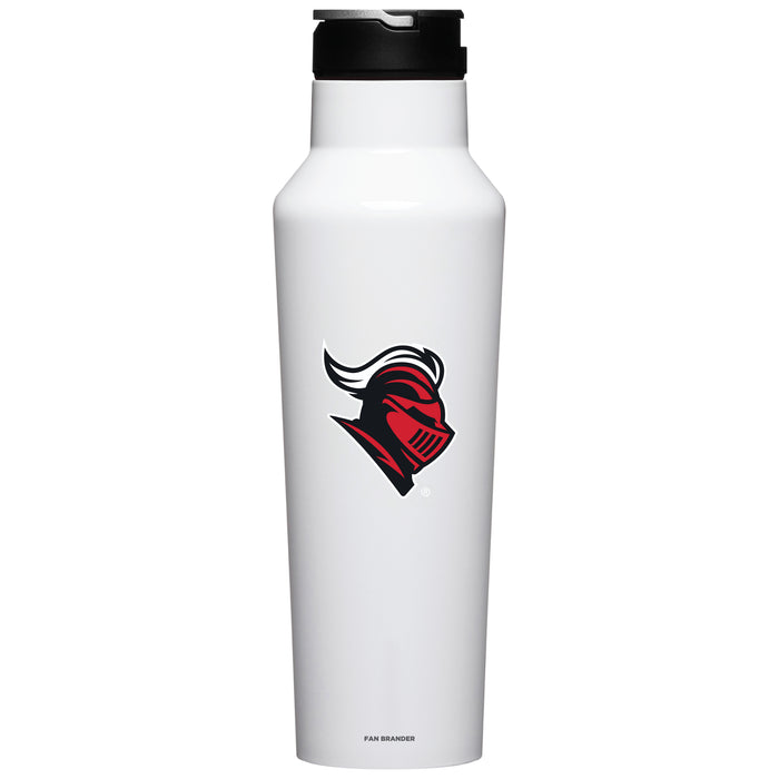 Corkcicle Insulated Canteen Water Bottle with Rutgers Scarlet Knights Secondary Logo