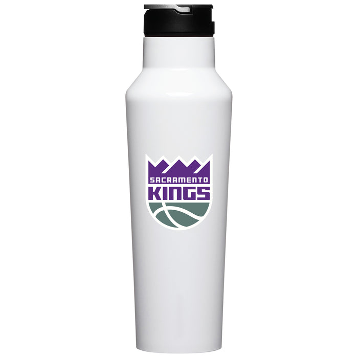 Corkcicle Insulated Canteen Water Bottle with Sacramento Kings Primary Logo