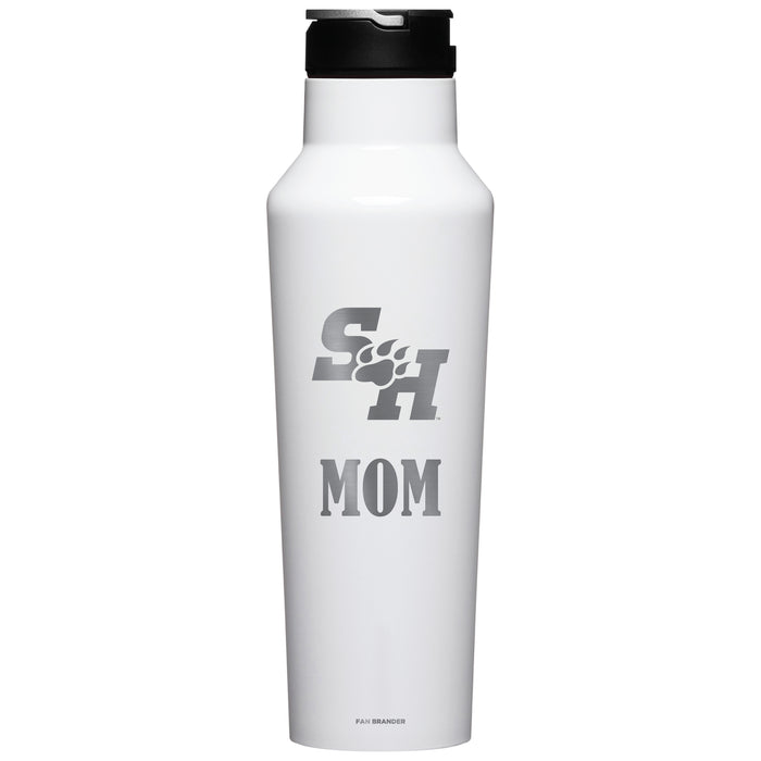 Corkcicle Insulated Canteen Water Bottle with Sam Houston State Bearkats Mom Primary Logo