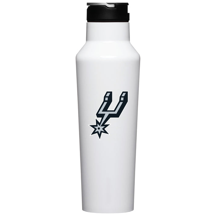Corkcicle Insulated Canteen Water Bottle with San Antonio Spurs Primary Logo