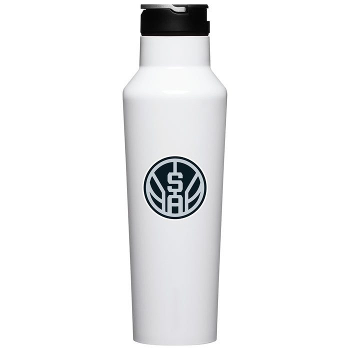 Corkcicle Insulated Canteen Water Bottle with San Antonio Spurs Secondary Logo